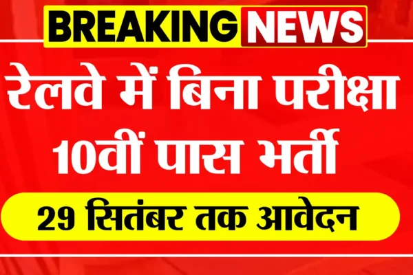 WCR Railway Recruitment 2025